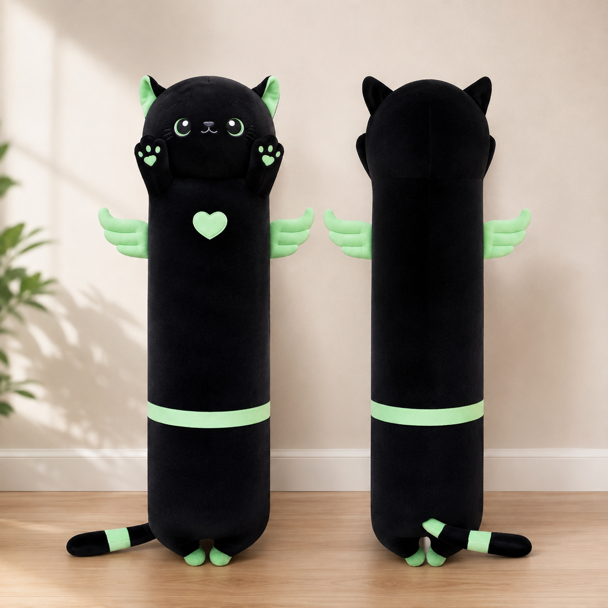 Le Chat’Ange – Peluche ultra-douce