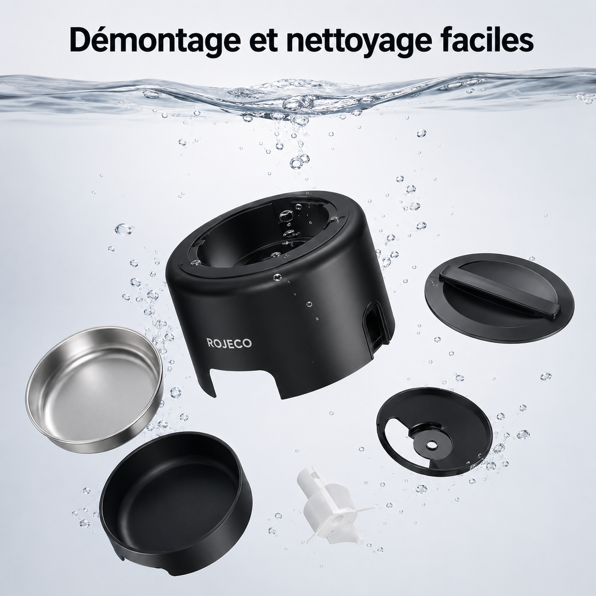 Le Miaou’matic – Distributeur connecté Wi-Fi 2 L