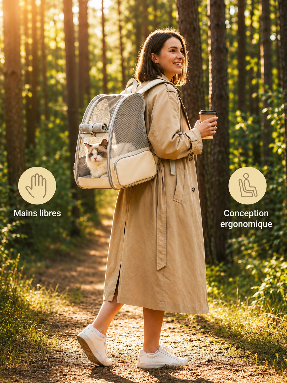 Le Chat’Pack - Sac à dos de transport