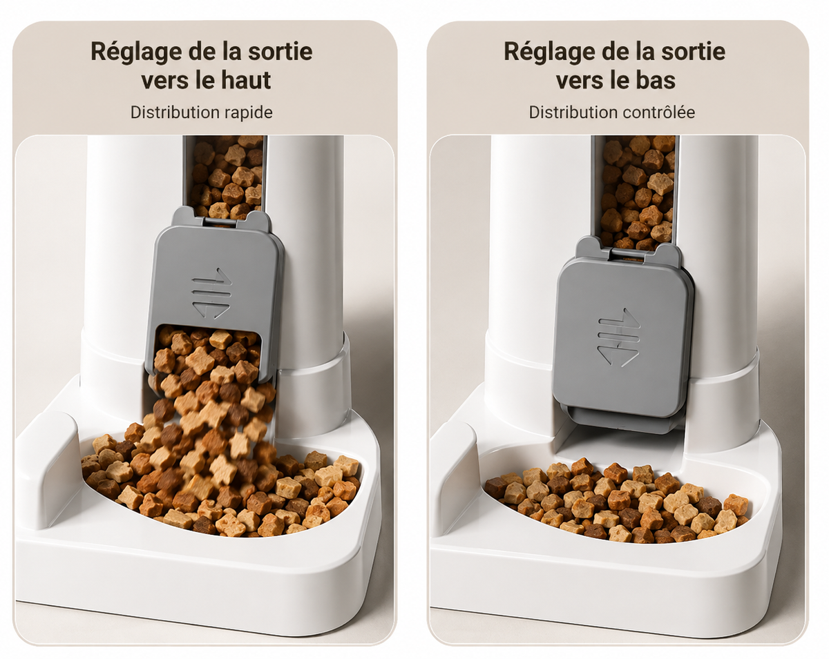 Le Resto’Chat - Distributeur 2-en-1 croquettes & eau