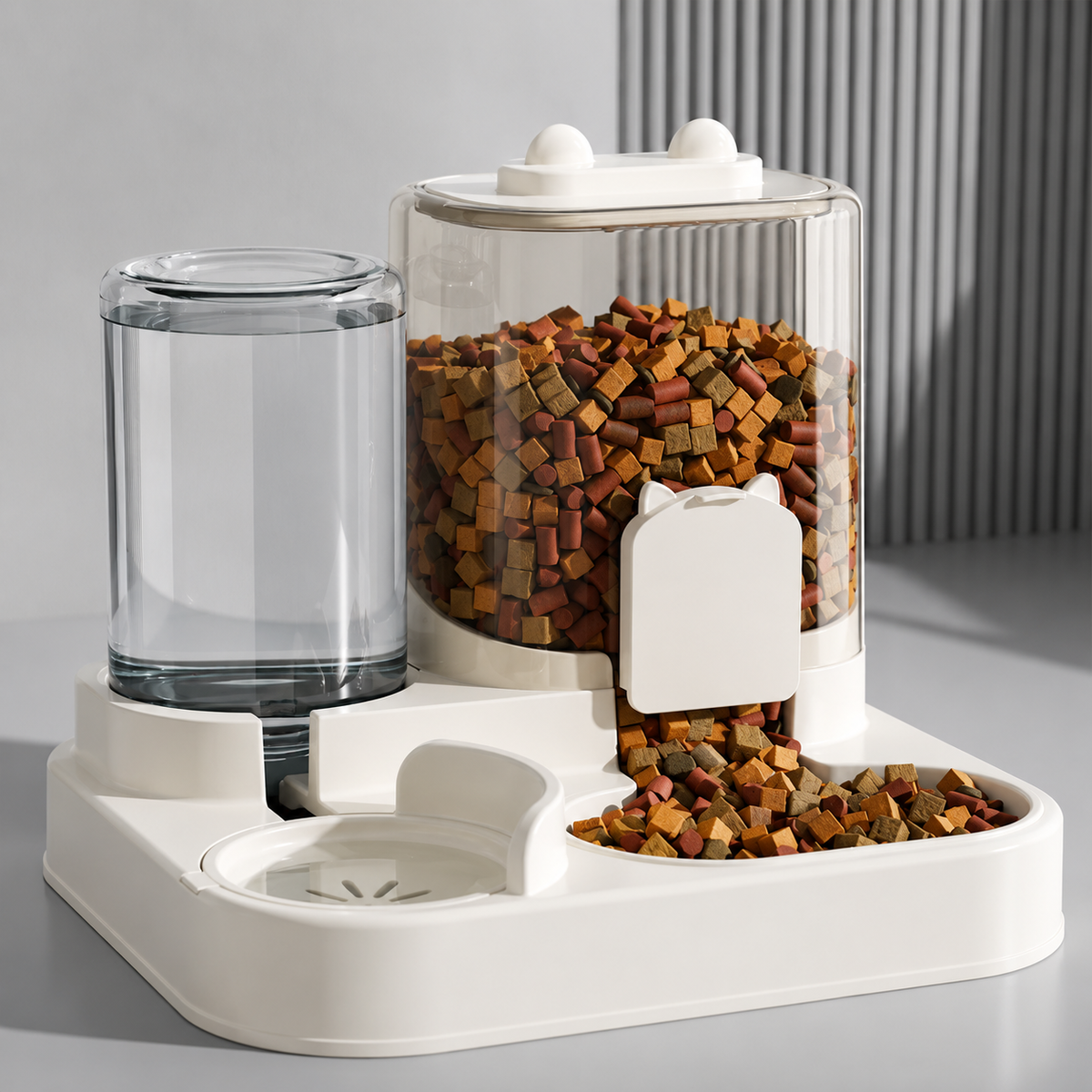Le Resto’Chat - Distributeur 2-en-1 croquettes & eau