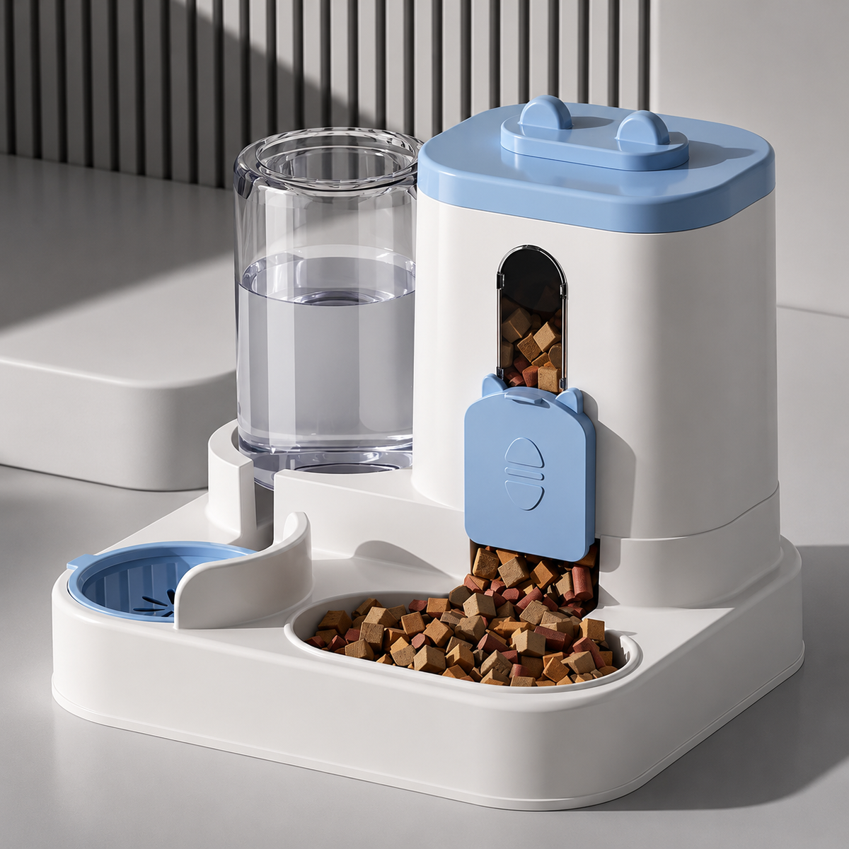 Le Resto’Chat - Distributeur 2-en-1 croquettes & eau