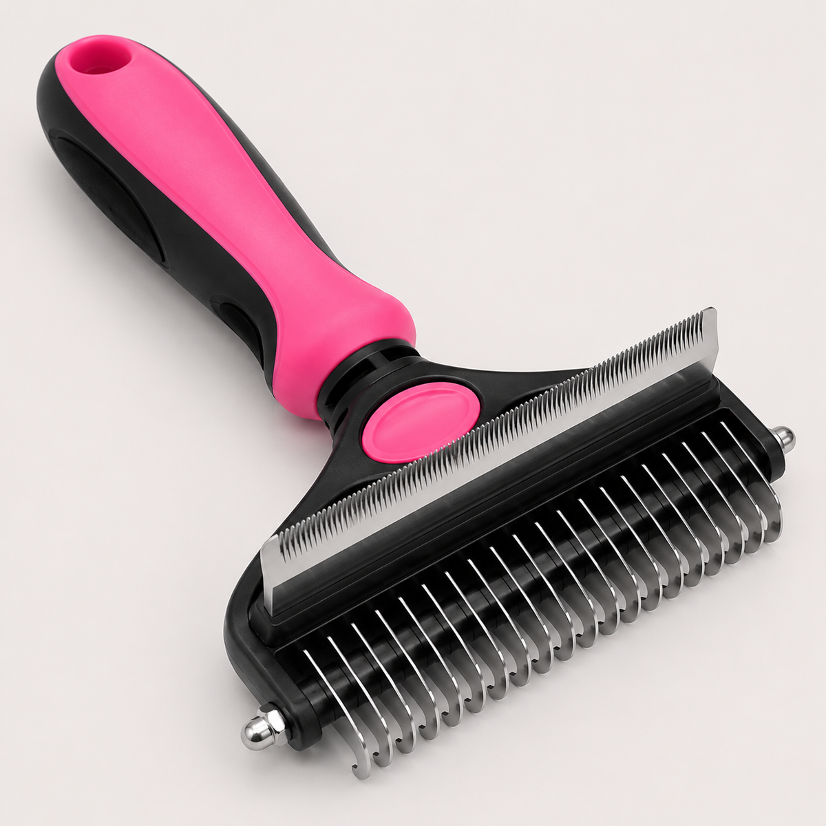 Le Dépoil’Express – Brosse de toilettage 2-en-1