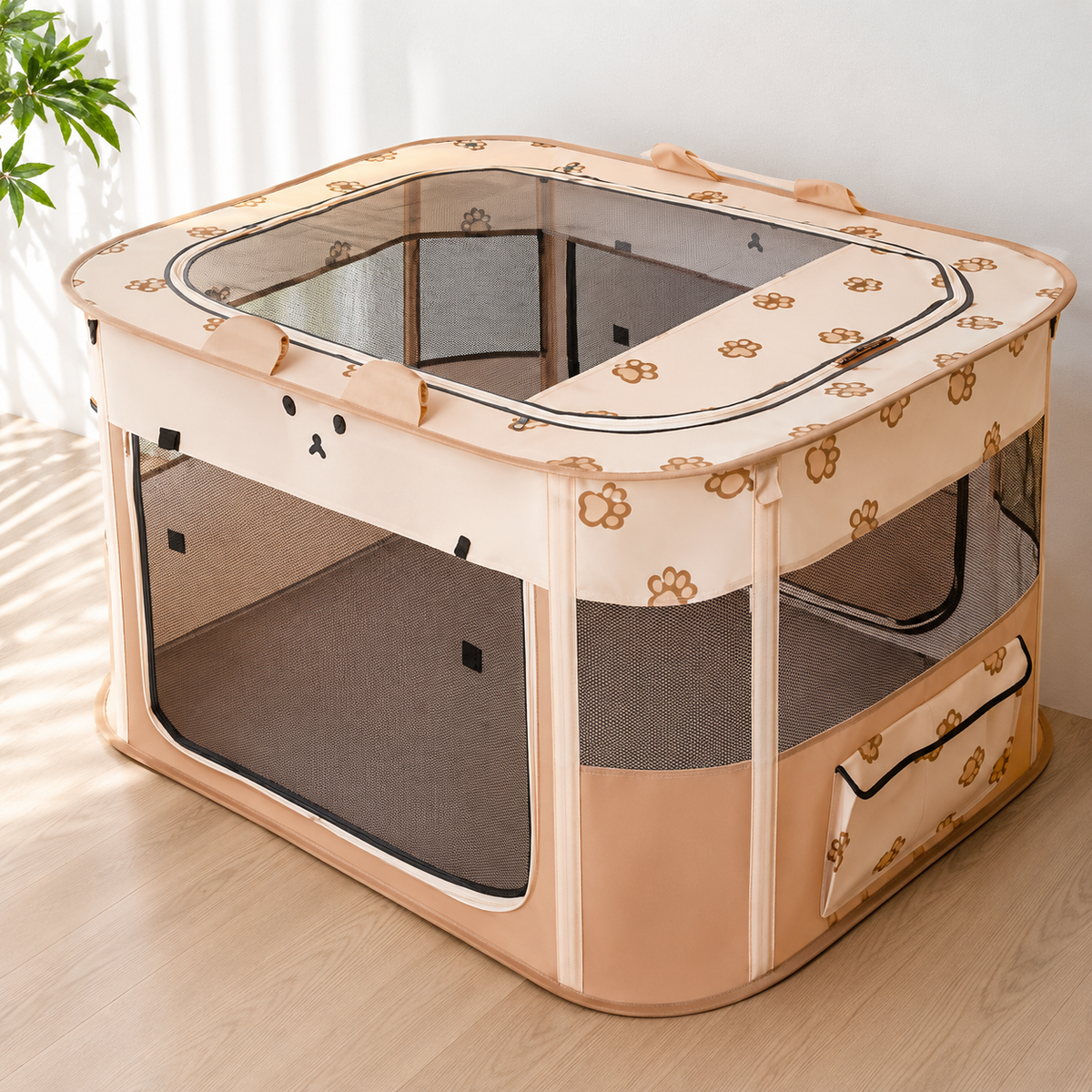 La Maison Douillette – Parc pliable pour chat