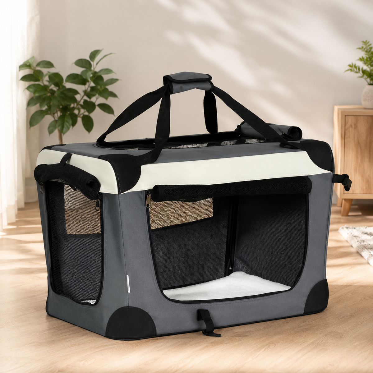 Le Sac’Nomade – Sac de transport souple pour petit chat - jusqu'à 4 kg