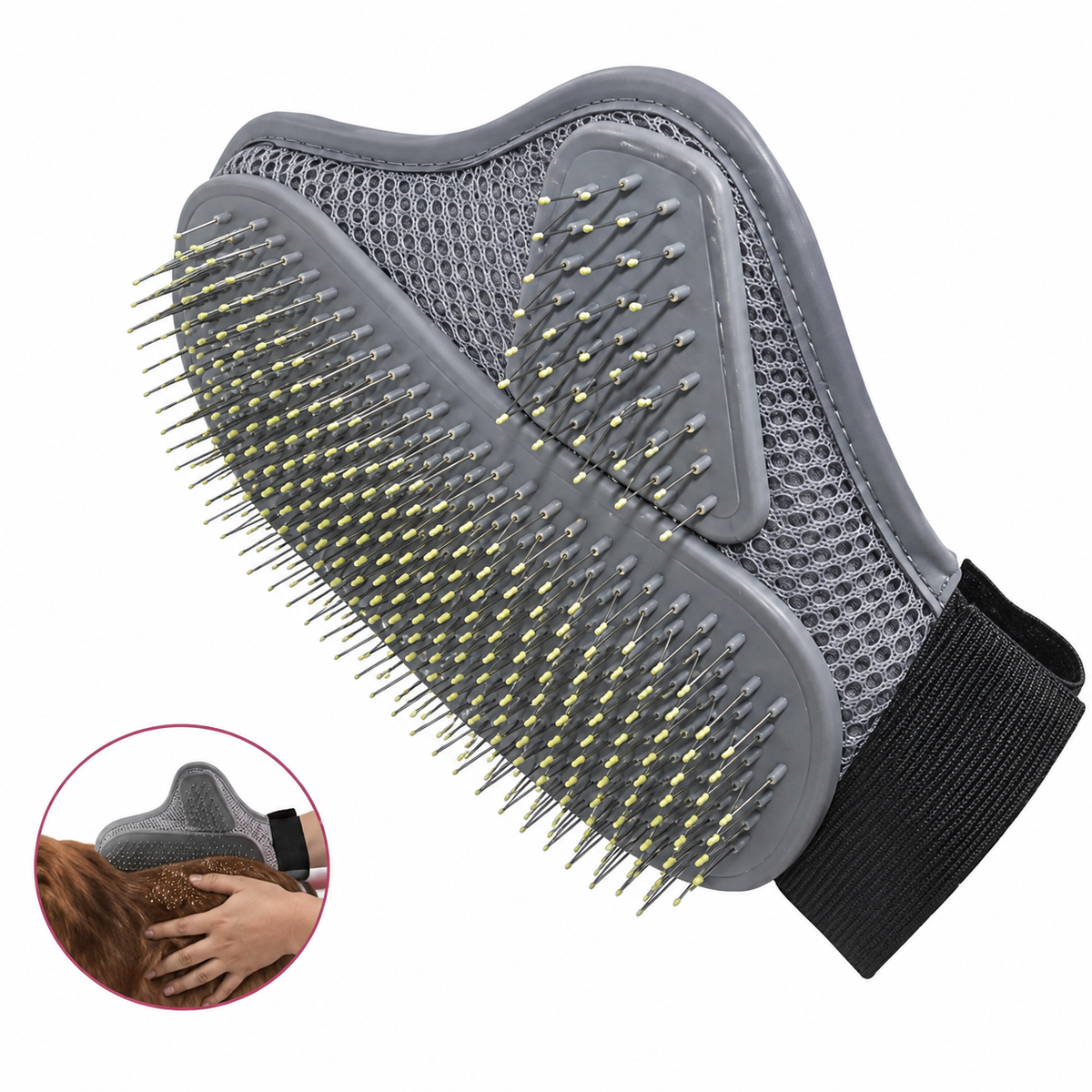 La Patte de Velours – Gant de toilettage & massage
