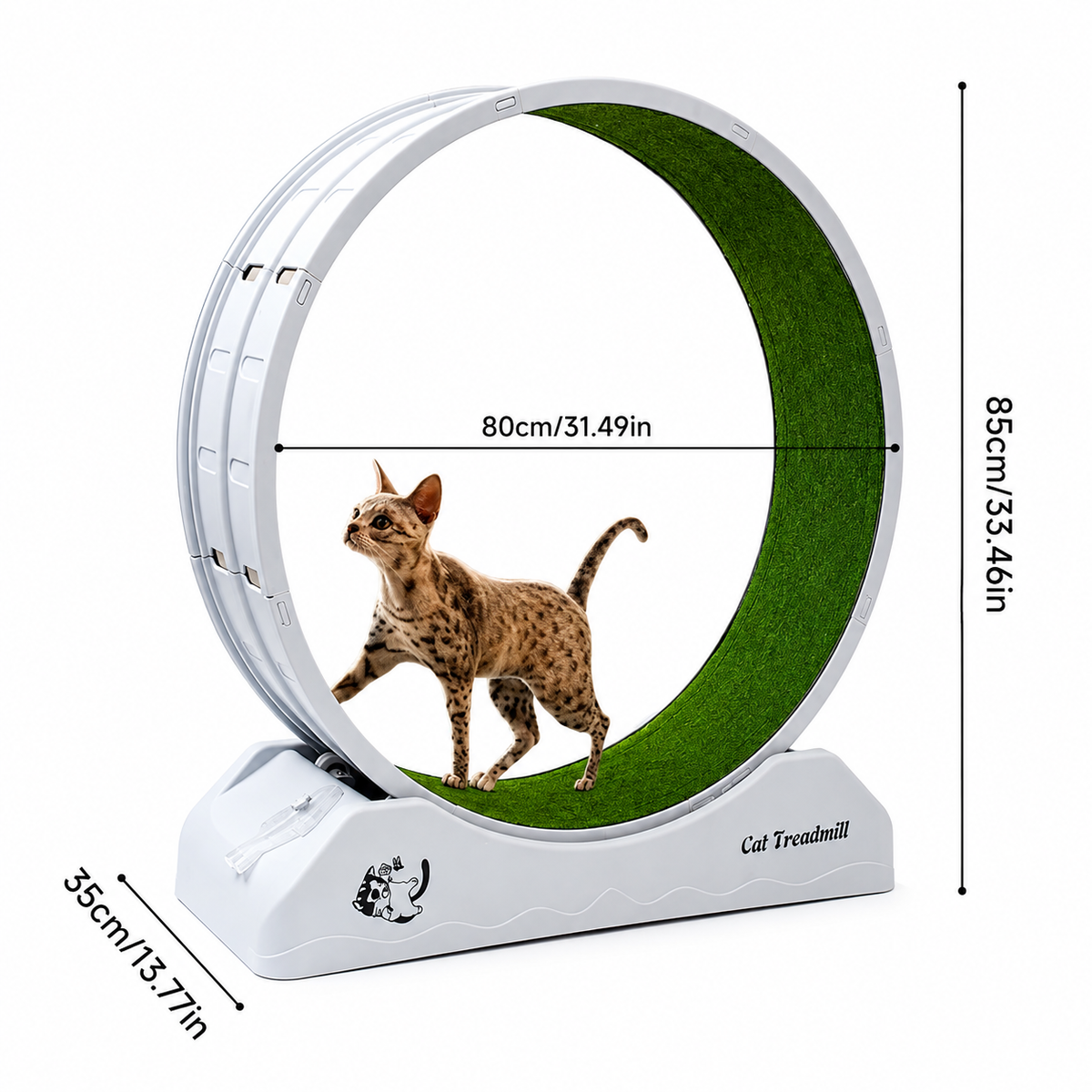Le Ronron’Run – Roue d’exercice pour chat