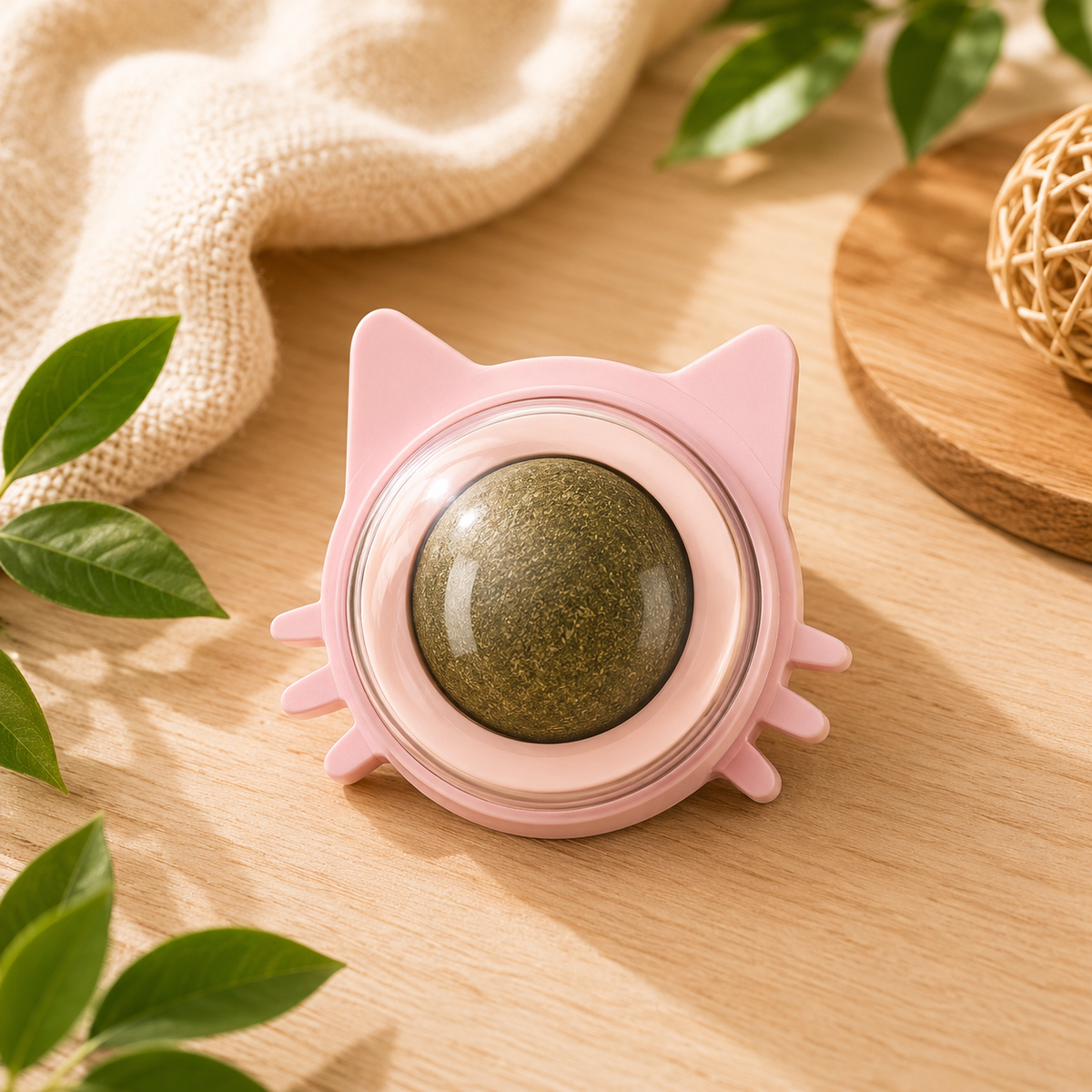 Le Léchat – Balle à lécher à la cataire pour chat
