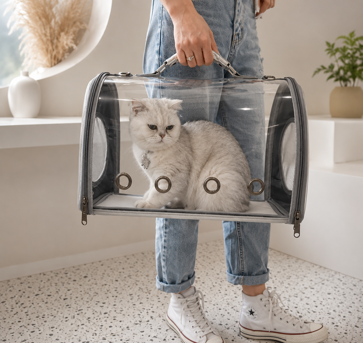 Le Panora’Chat – Sac de transport panoramique pour chat