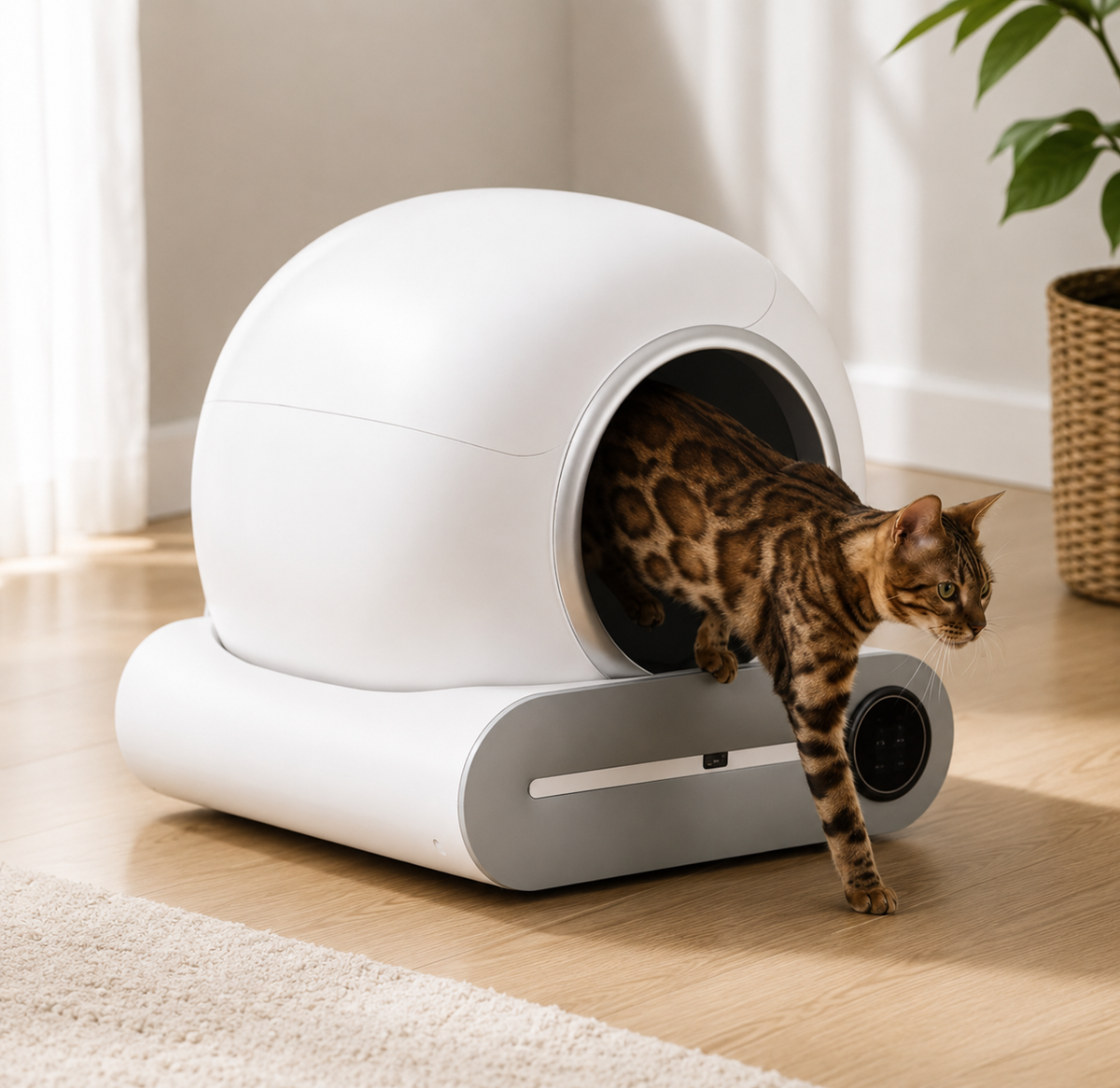 La Ronron’Clean – Litière automatique connectée