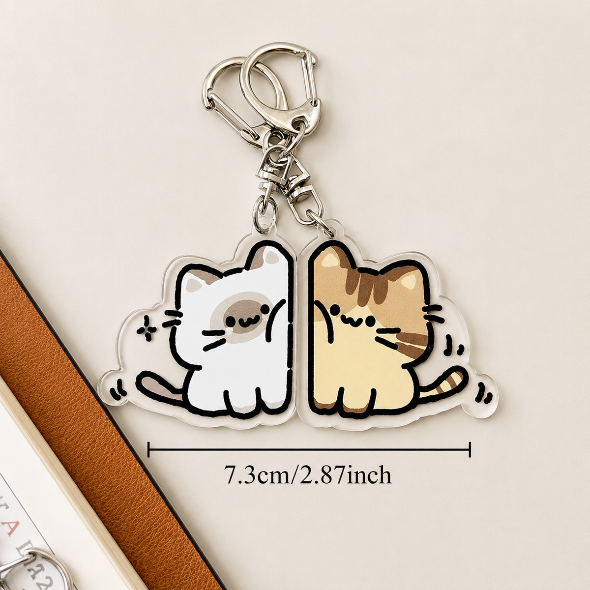 Porte-clés Duo Chat – Le petit duo qui ne se quitte jamais