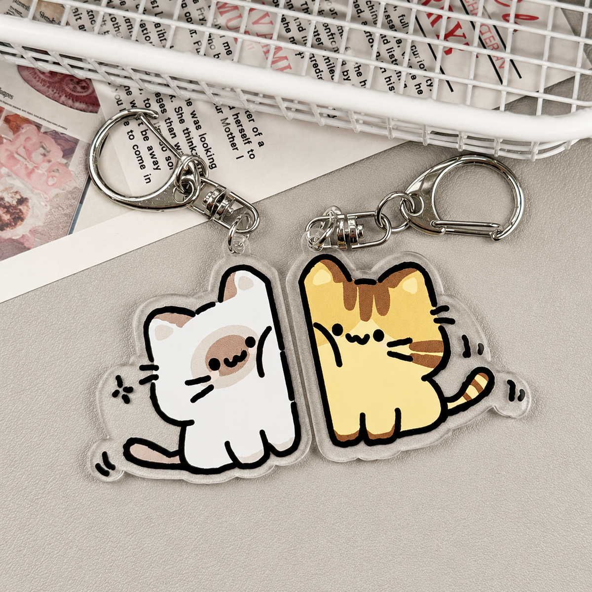 Porte-clés Duo Chat – Le petit duo qui ne se quitte jamais