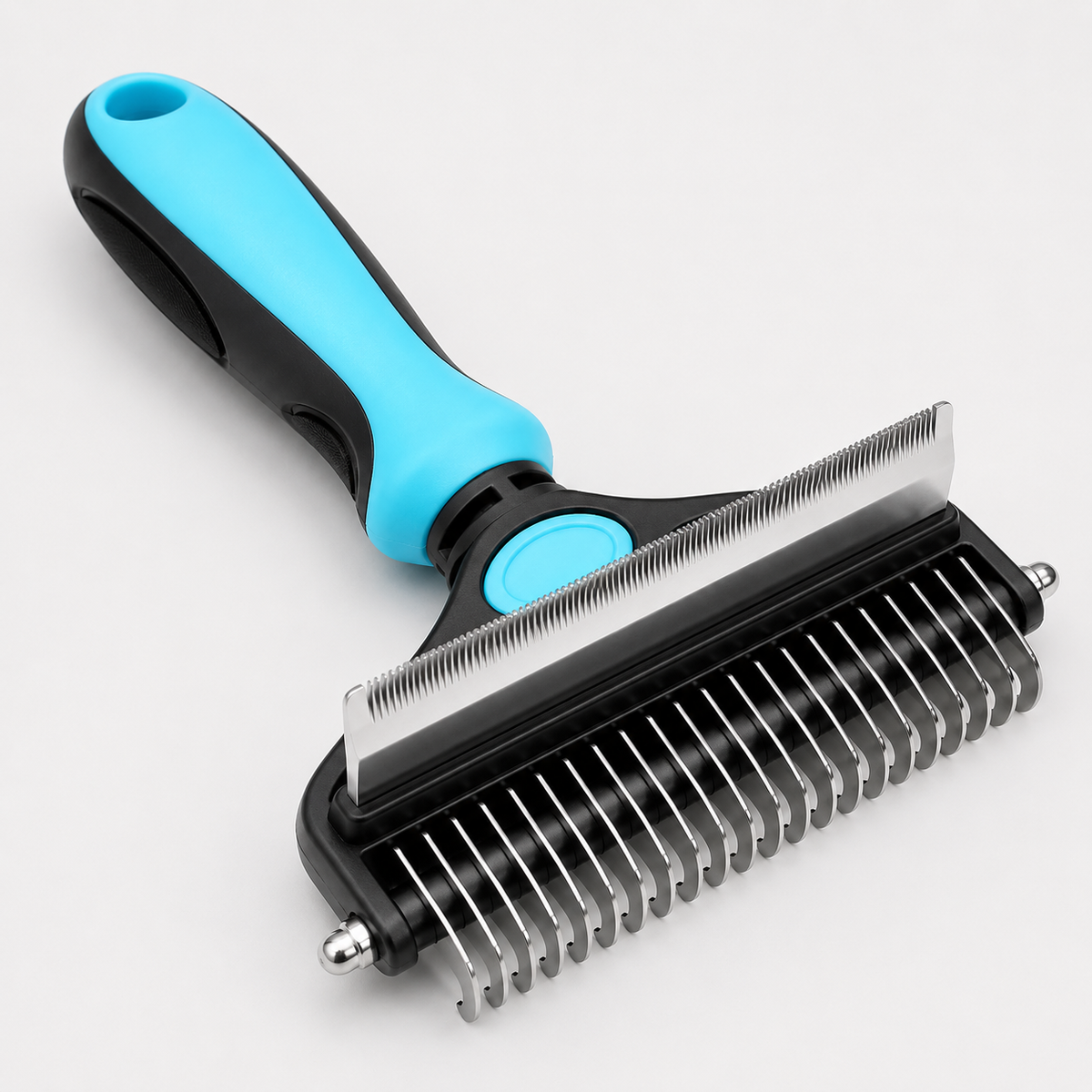 Le Dépoil’Express – Brosse de toilettage 2-en-1