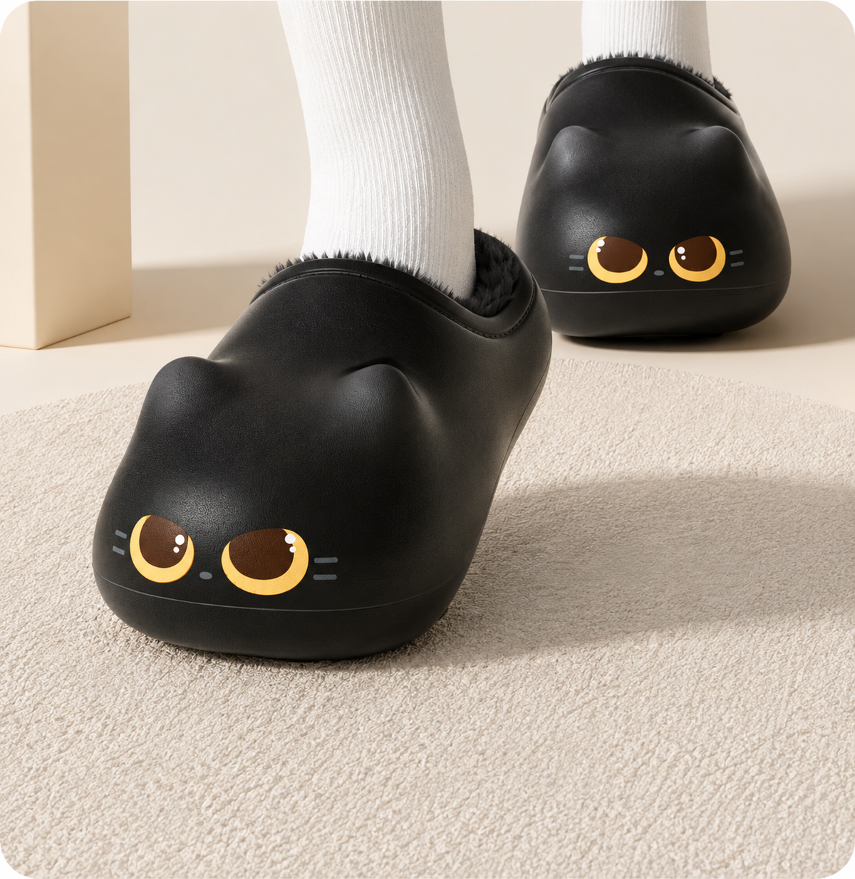 Les Miaou'Pattes – Pantoufles chat Kawaii