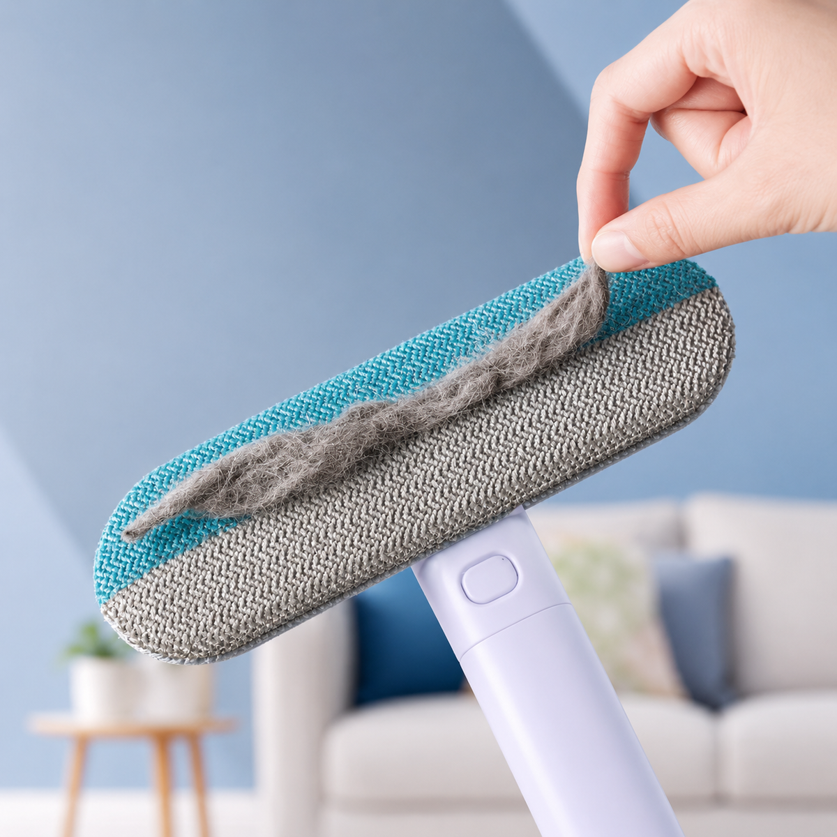 PoilZen – Brosse Télescopique Anti-Poils