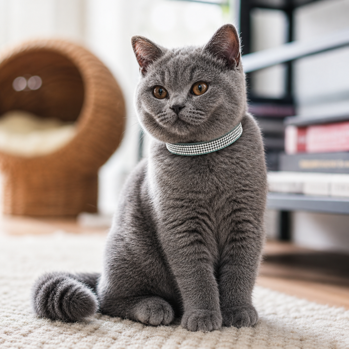 Le Collier Élégance – L'éclat qui fait ronronner