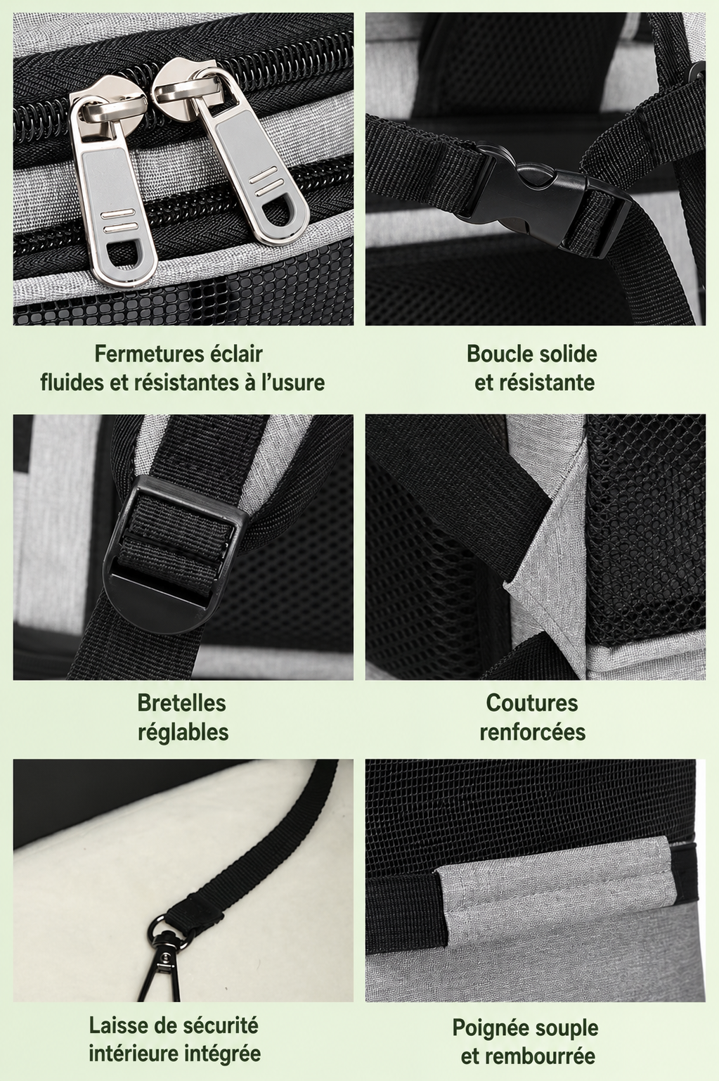 Le Panora’Chat – Sac de transport panoramique pour chat