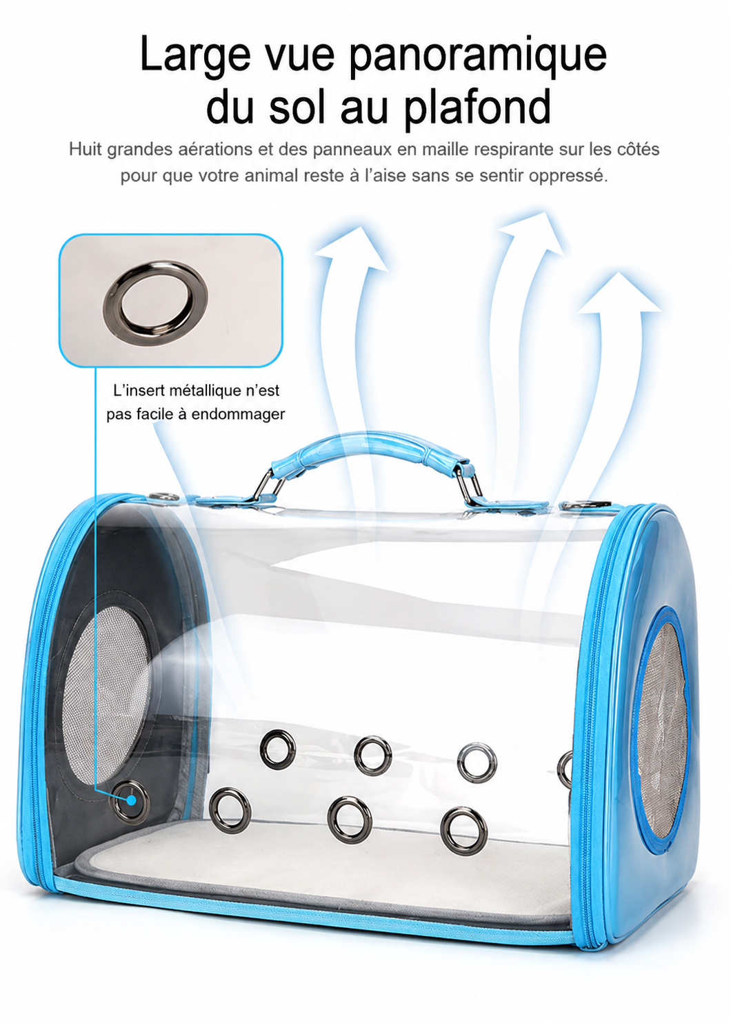 Le Panora’Chat – Sac de transport panoramique pour chat