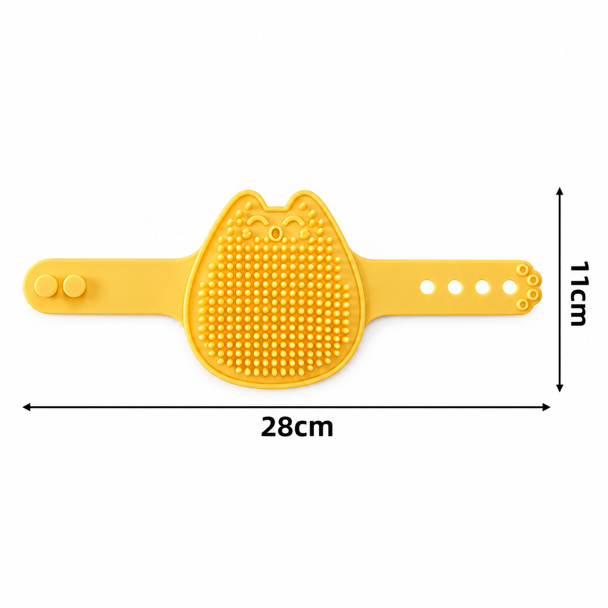 Le Gratte-Moustaches - Brosse de massage en silicone