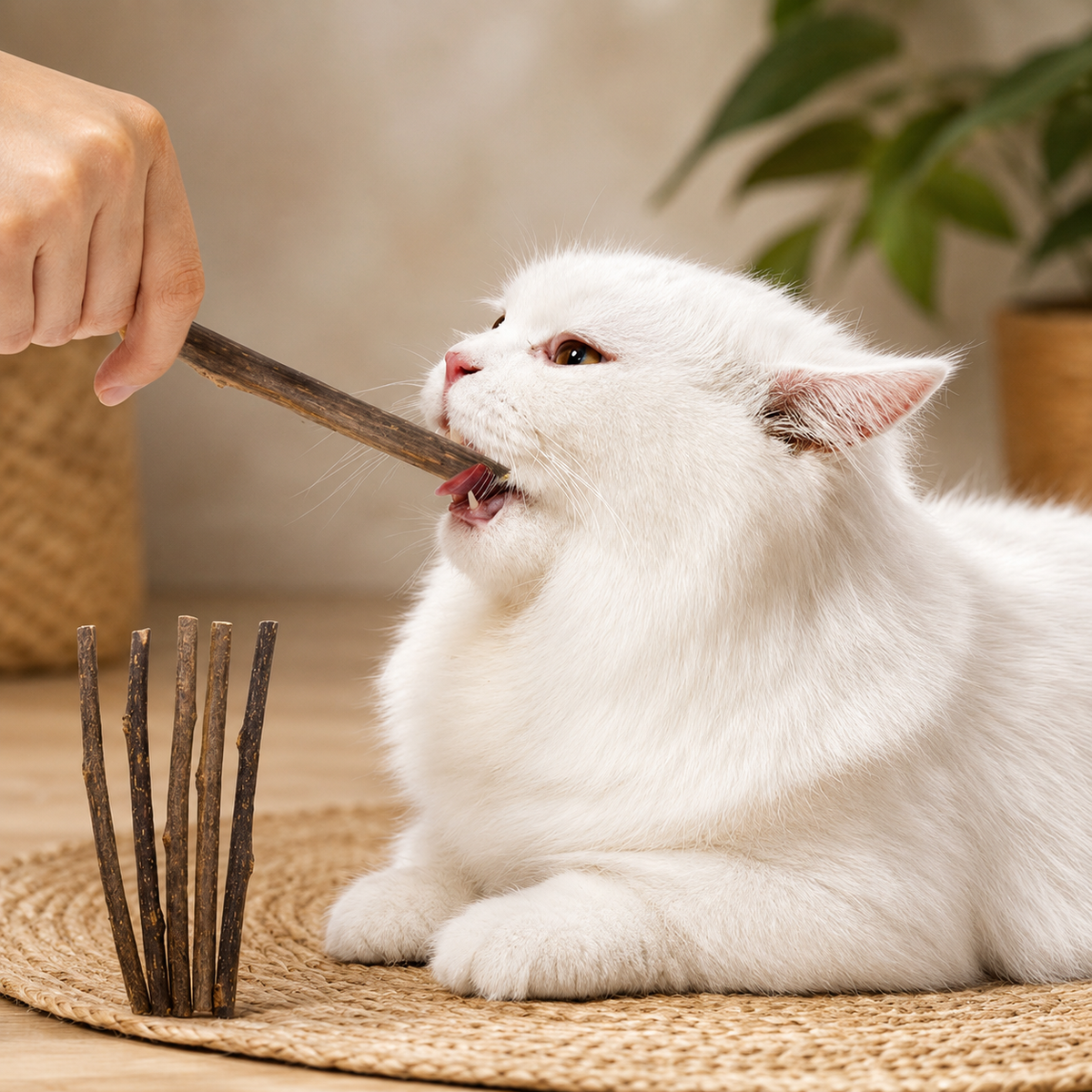 Les CâliBâtons – Bâtonnets de matatabi naturels pour chat