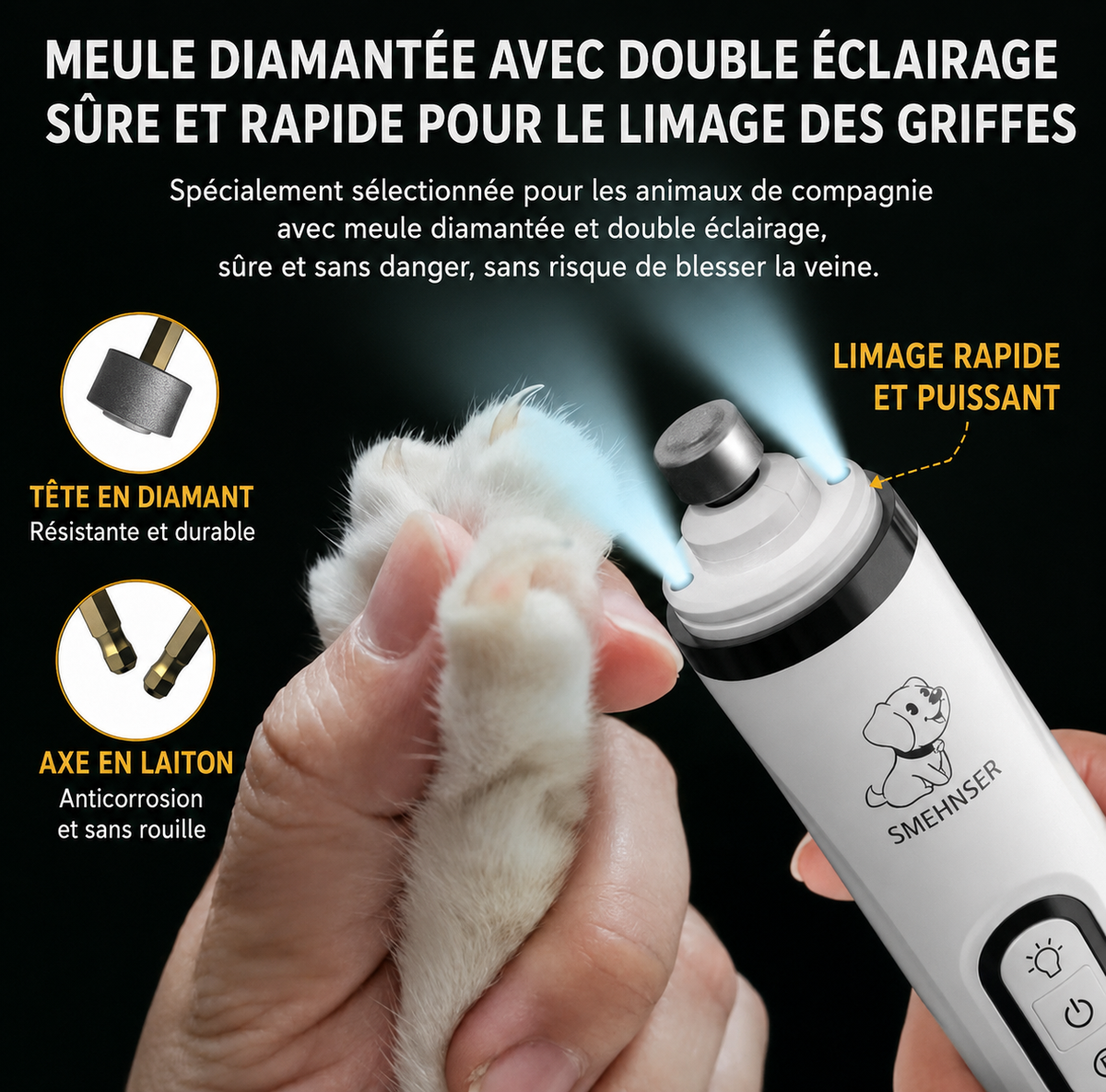 La Lime ZenPattes - Lime de précision pour animaux