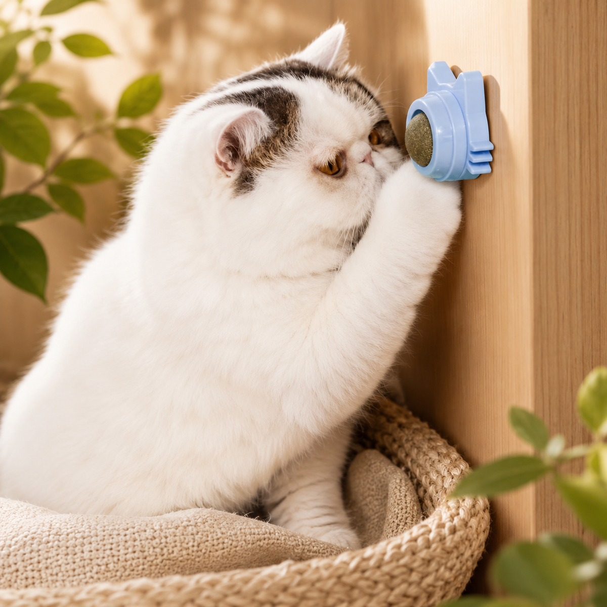 Le Léchat – Balle à lécher à la cataire pour chat