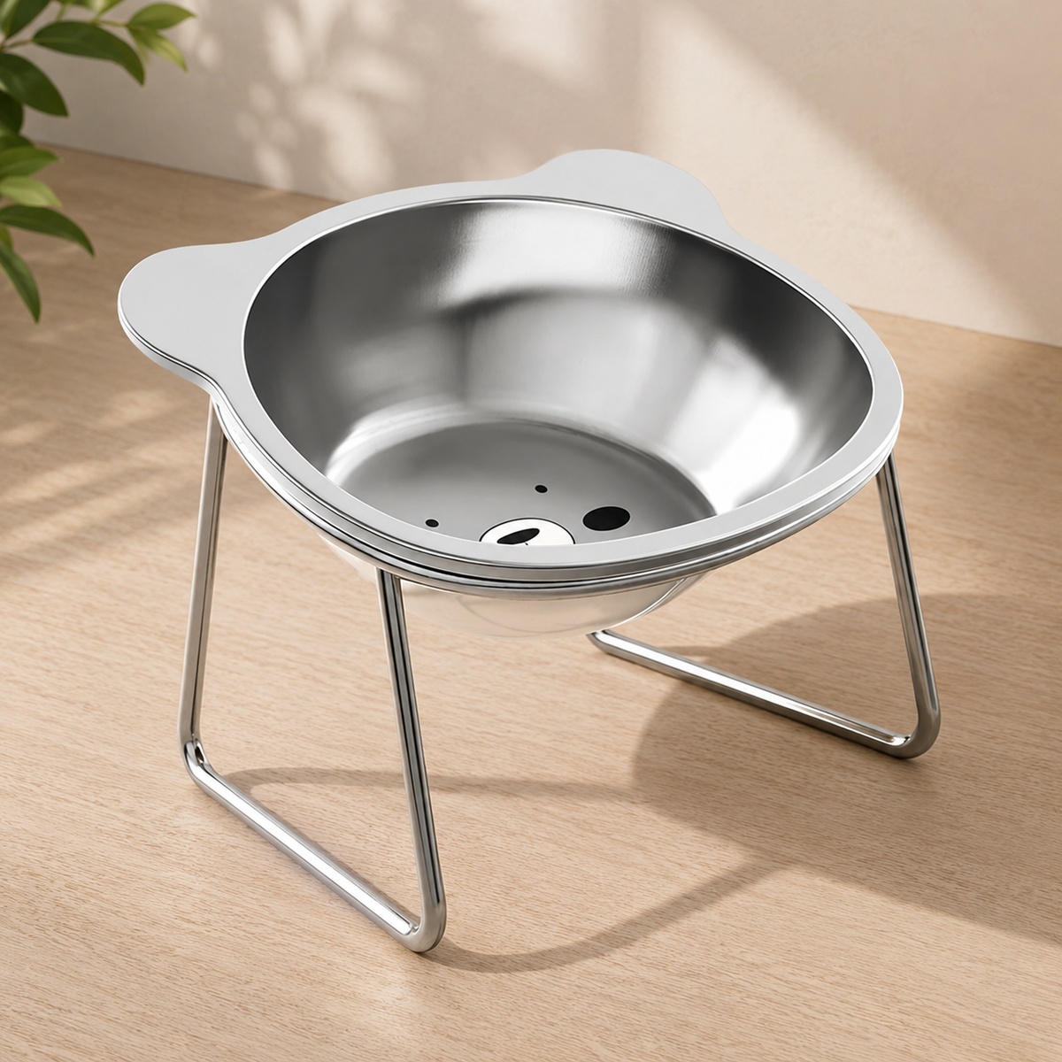 La Douce Gamelle – Gamelle surélevée en inox pour chat