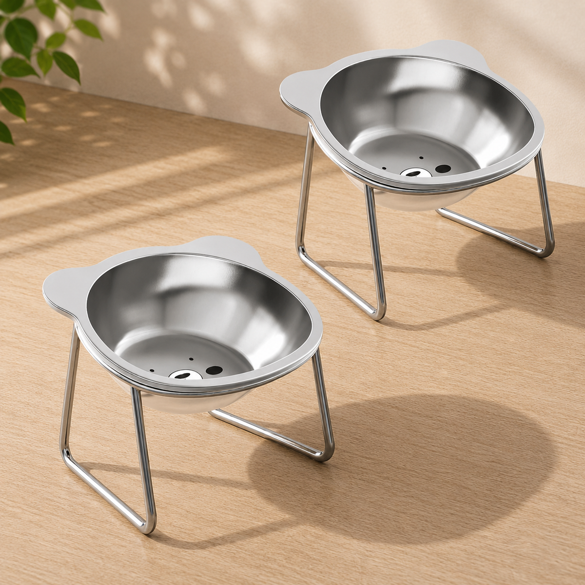 La Douce Gamelle – Gamelle surélevée en inox pour chat