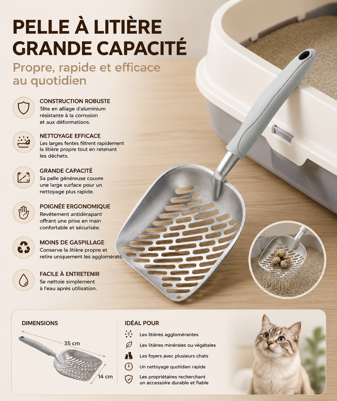 La Pelle Premium – Robuste, pratique et conçue pour durer