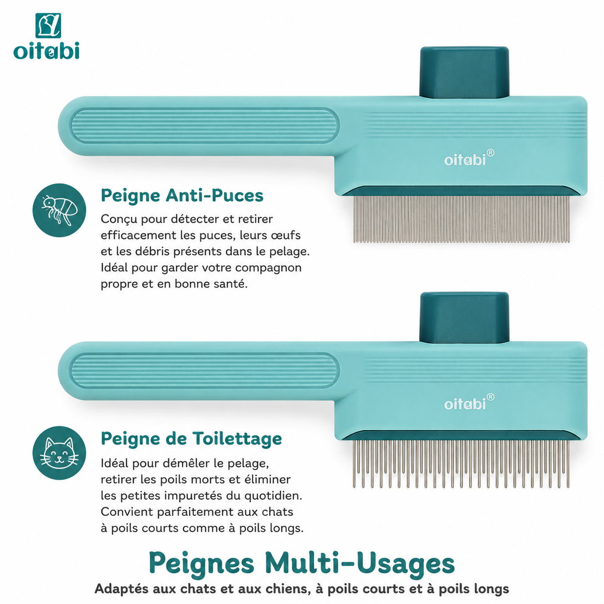 Le Peigne Expert Oitabi – Pour un pelage impeccable au quotidien