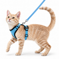 Miaou’Balade – Harnais confort pour chat avec laisse