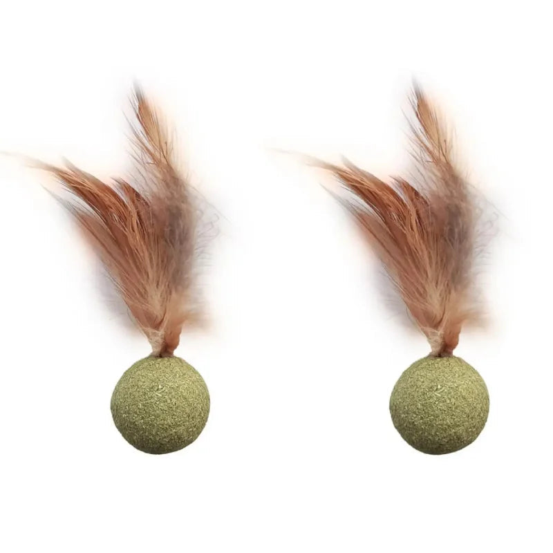 Les Ch'amuseuses - Balles à la cataire avec plumes