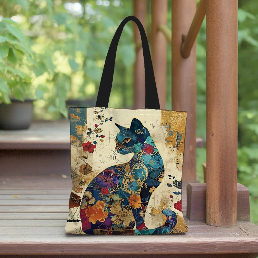 Le Félin Japonisant – Tote bag illustré