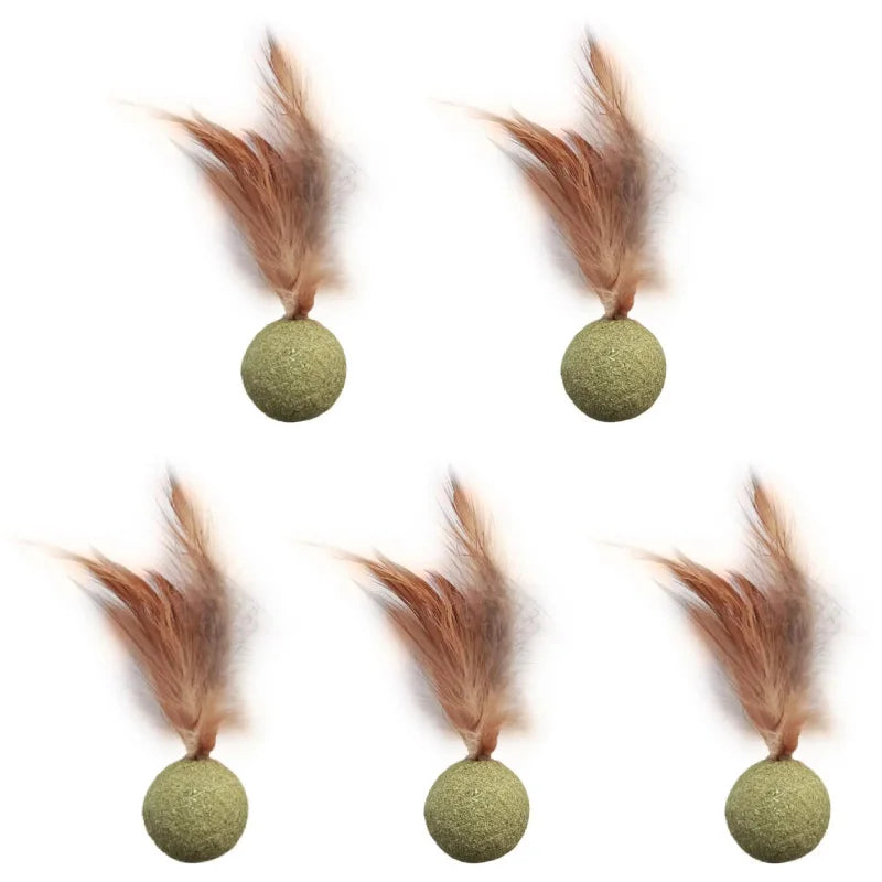 Les Ch'amuseuses - Balles à la cataire avec plumes